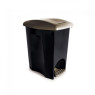 Lixeira Ecoblack C/Pedal 3495 Plasutil 15l