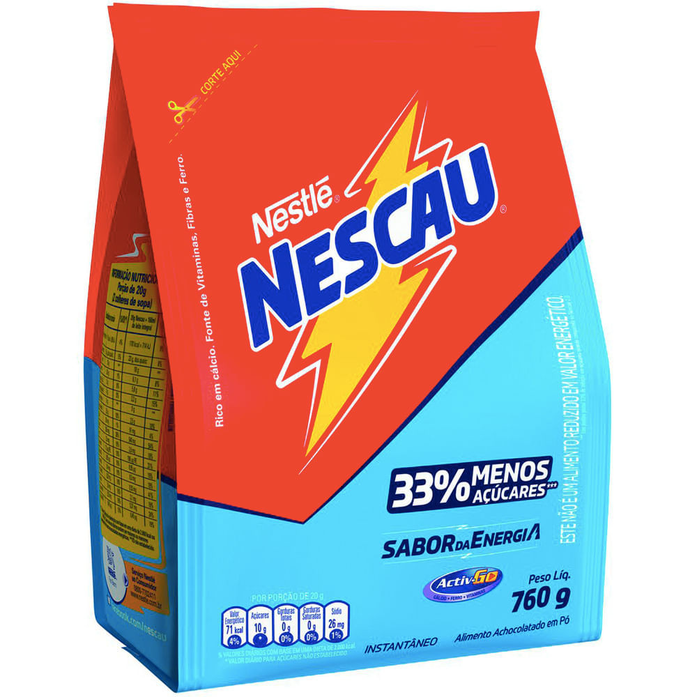 Achocolatado Nescau 3.0 760g Sh