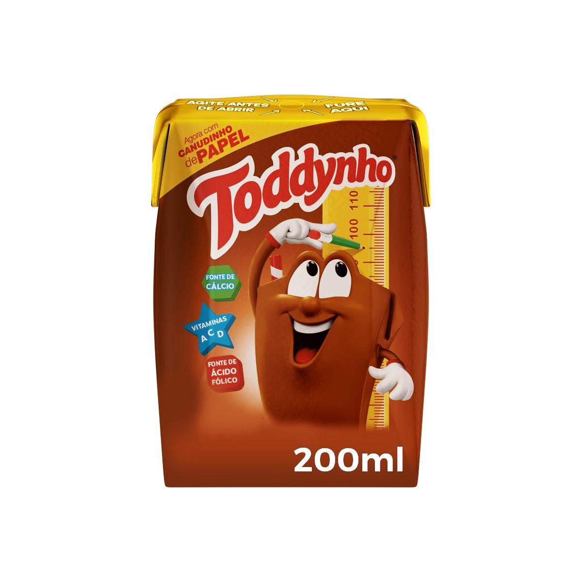 Bebida toddynho lactea tradicional 200ml, extra