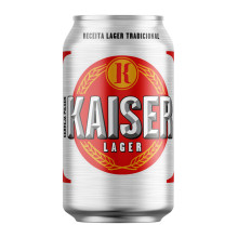 Cerveja Kaiser 350Ml Lata