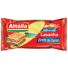 Macarrão Sta.Amalia Lasanha 200G com Ovos Lasanha Direto ao Forno
