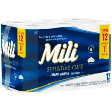 Papel Higiênico Mili 30M Lv12Pg11