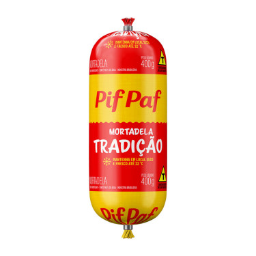 Mortadela Tradicional Mini Pif Paf 400g