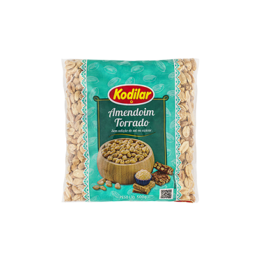 Amendoim Torrado S/Sal Kodilar 500g