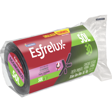 Saco Para Lixo Esfrelux 50L