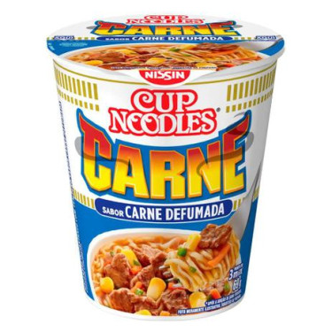 Macarrão Nissin Cup Noodles 64G Carne
