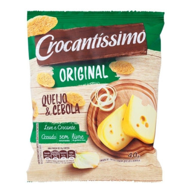 Biscoito Pullman Crocantíssimo 40g  Queijo Cebola