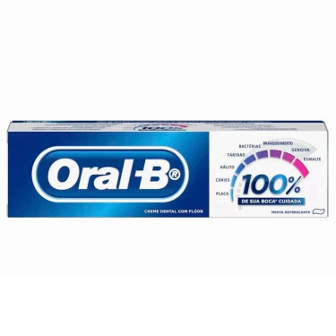 Creme Dental 100% Oral b 70g