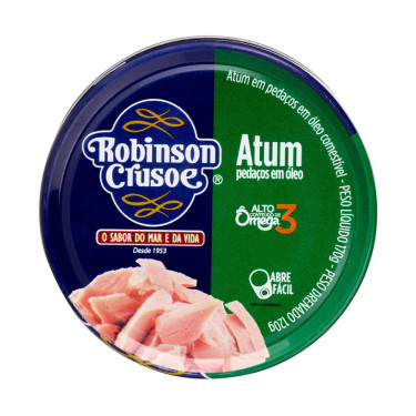 Atum Robinson Crusoe 170G Pedaço Natural