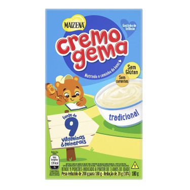 Amido de Milho Maizena 180g Cremogema 