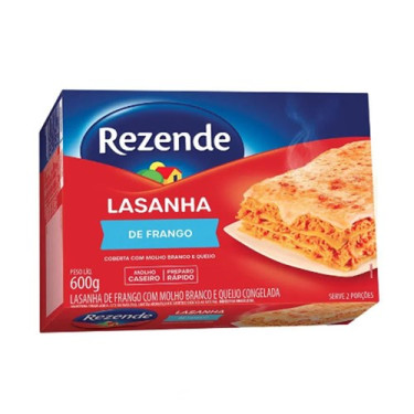 Macarrão Lasanha Rezende 600G Frango