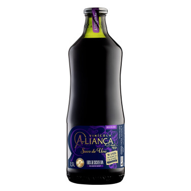 Suco Aliança 1,5 Litro Integral Tinto