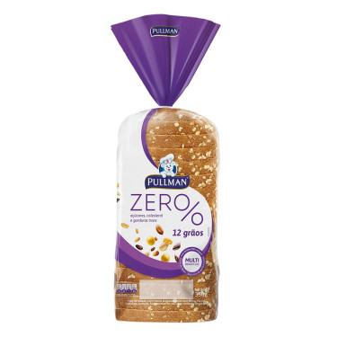 Pão Pullman 350G 12 Grãos Zero