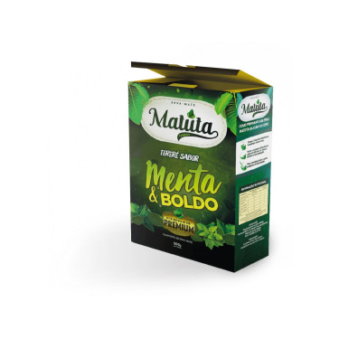 Erva Mate Menta Boldo Matuta 500g
