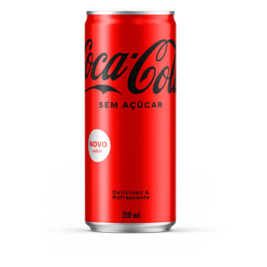 Refrigerante Coca Cola 310ml sem Açucar