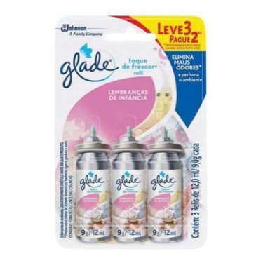 Purificador de Ar Frescor Refil Glade Leve 3 pague 2