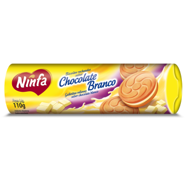 Biscoito Chocolate Branco Ninfa 110g