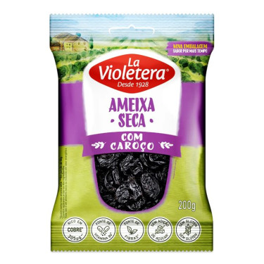 Ameixa Seca C/Caroco La Violetera 200g