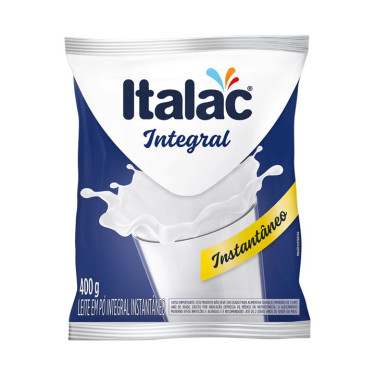 Leite em Po Instantâneo Italac 400G Integral Sachê