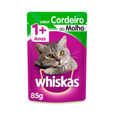 Ração Whiskas 85g  Cordeiro Sh