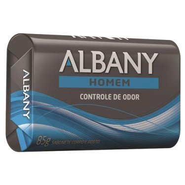 Sabonete Albany 85g homem Azul