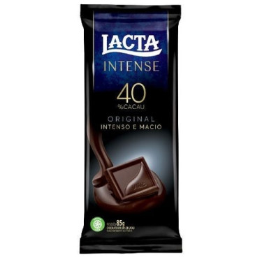 Chocolate Lacta Intense 40% Cacau Original  85g