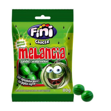 Bala Chicle Melancia Fini 80g