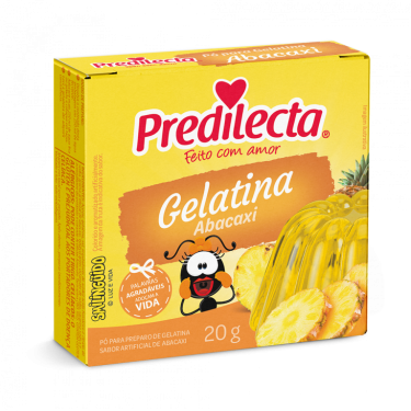 Gelatina Abacaxi Predilecta 20g