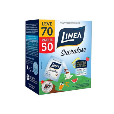 Adoçante Linea Sucralose Po Lv70Pg50