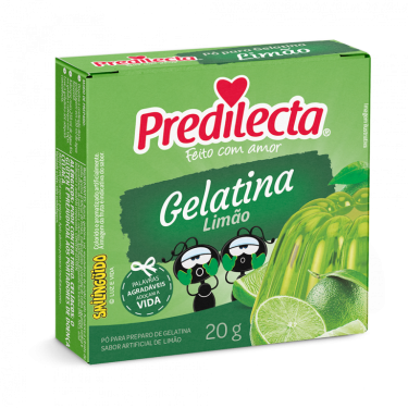 Gelatina Limao Predilecta 20g