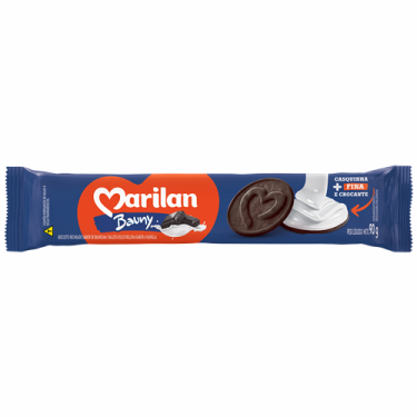 Biscoito Marilan Recheado 90G Baunilha 