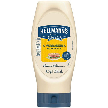 Maionese Hellmanns 335G Original