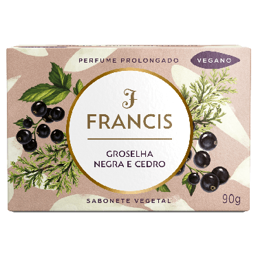 Sabonete Classico Francis 90g Preto