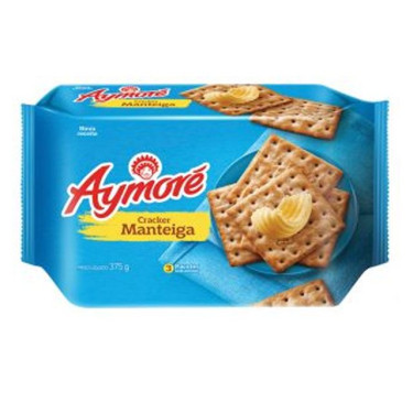 Biscoito Aymore 375G Creme Craker Manteiga