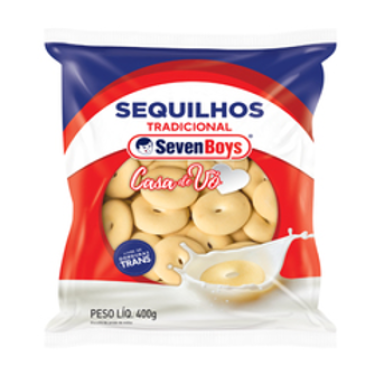 Biscoito Seven Boys Sequilhos 400g