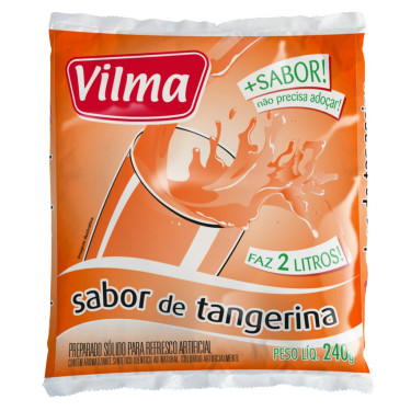 Refresco Vilma 240G Tangerina