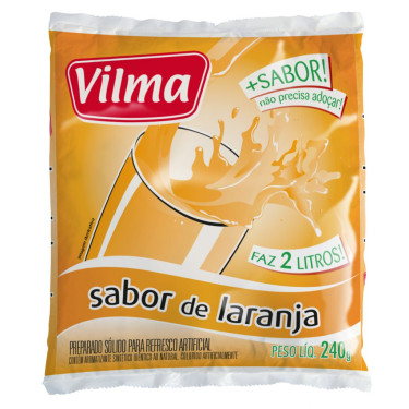 Refresco Vilma 240G Laranja