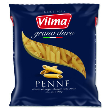 Macarrao Vilma Grano Duro 500g Penna