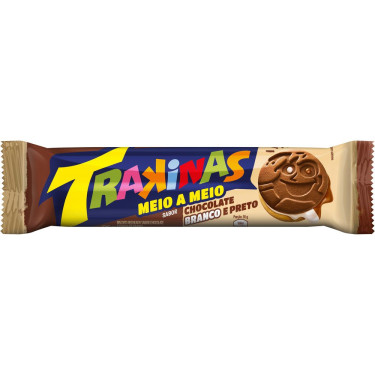 Biscoito Trakinas 126g Chocolate Branco
