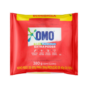 Tira Manchas Roupas Color Refil Omo 380g