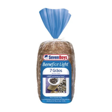 Pão de Forma Seven Boys 7 Grãos Ligth 400G