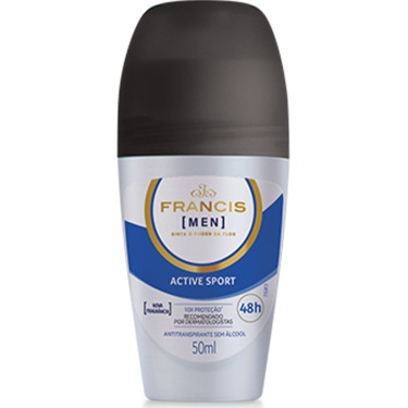 Desadorante Roll On Francis Hydratta Men 50ml Active Sport