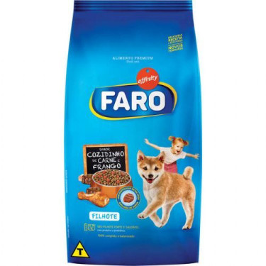 Ração Faro 7KG Carne e Frango Filhote