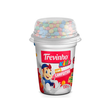 Iogurte Trevinho Ball Confeitos 130g