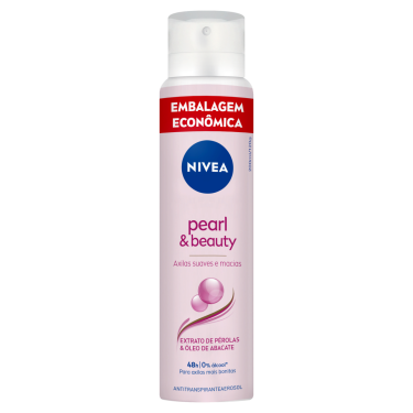 Desodorante Aero Feminino Pearl Beauty Nivea 200ml