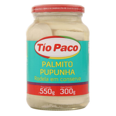 Palmito Tio Paco Pupunha Rodela 300G