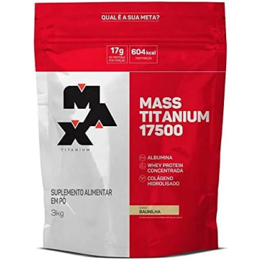 Mass Baunilha Max Titanium 1,4kg