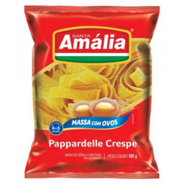 Macarrão Santa Amália 500g com Ovos Pappardelle