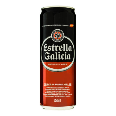 Cerveja Estrella Galicia 350ml LT