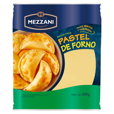 Massa Pastel Forno Mezzani 300g